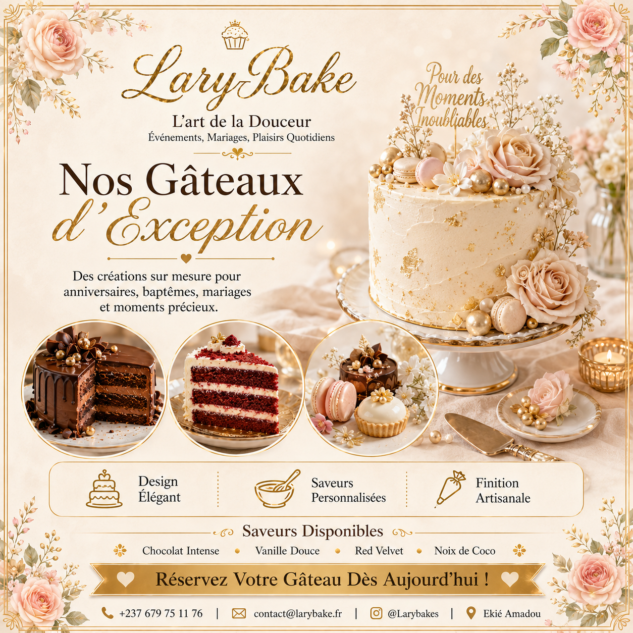 Gâteaux d’Exception