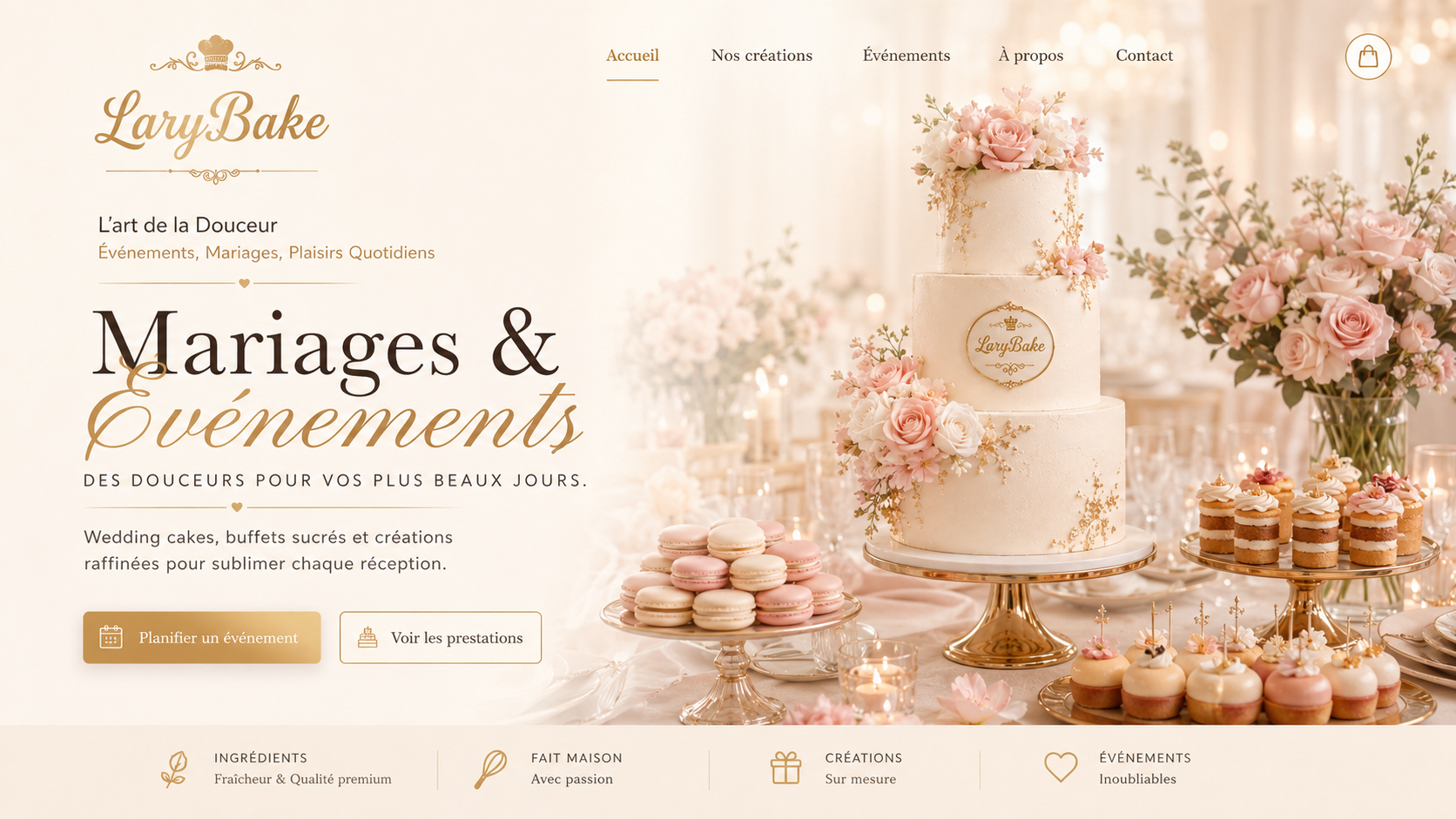Contact LaryBake