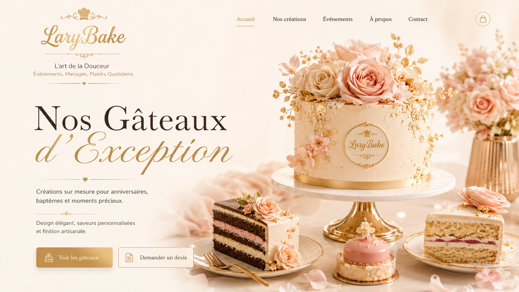 Nos Gâteaux LaryBake