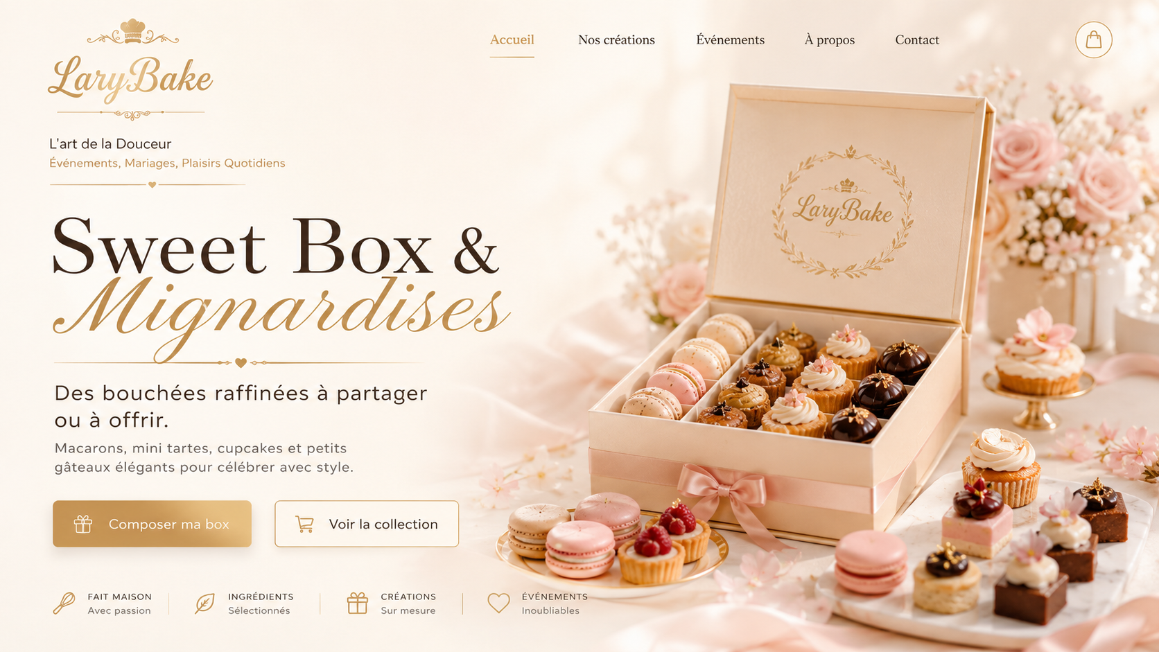 Sweet box LaryBake